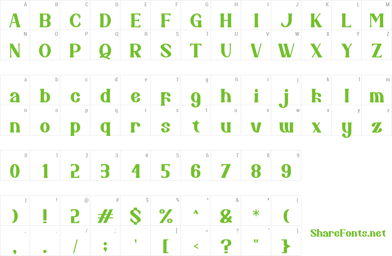 Font Famous Cool preview